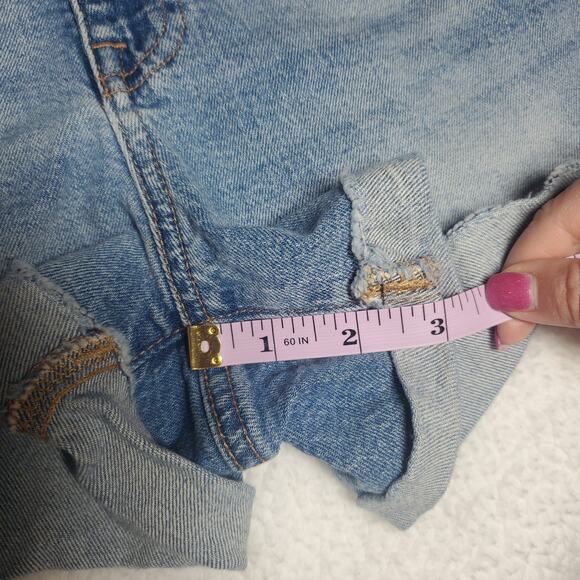 J.Crew Denim High-Rise Women's Size 25 Light Wash Jean Shorts Style AV425 Denim - Picture 11 of 14